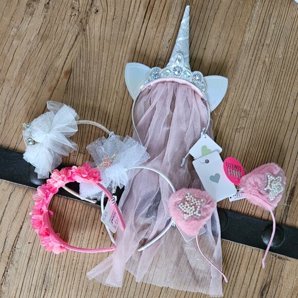 Children's Place 5 piece headband bundle New - Picture 1 of 5